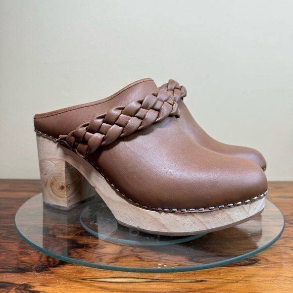 Dolce Vita Hila Braided Clog - saddle leather - size 9 - Picture 7 of 16